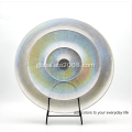 Glass Plate Glass Plate With Electroplate Silver Color Manufactory